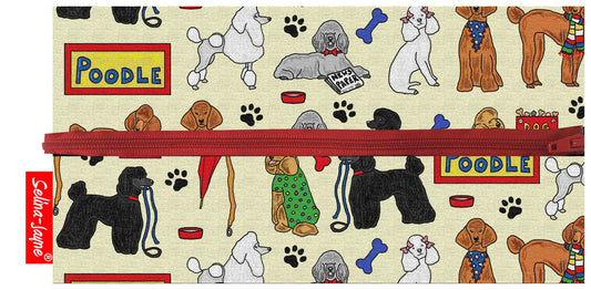 Poodle Pencil Case by Selina-Jayne