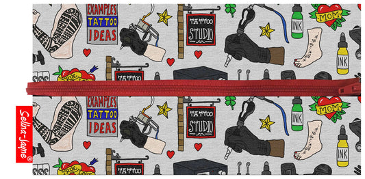 Tattooist Pencil Case by Selina-Jayne