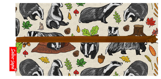 Badgers Pencil Case by Selina-Jayne