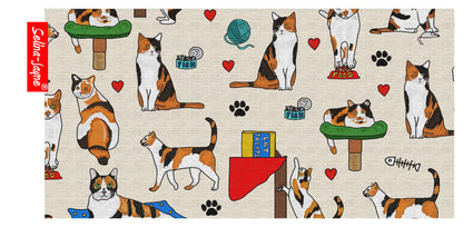 Calico Cats Pencil Case by Selina-Jayne