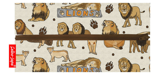 Lions Pencil Case by Selina-Jayne