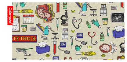 Obstetrician Pencil Case by Selina-Jayne