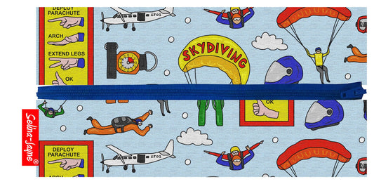 Skydiving Pencil Case by Selina-Jayne