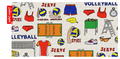 Volleyball Pencil Case by Selina-Jayne