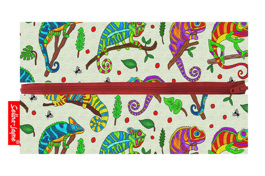 Chameleon Pencil Case by Selina-Jayne