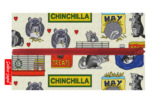 Chinchilla Pencil Case by Selina-Jayne