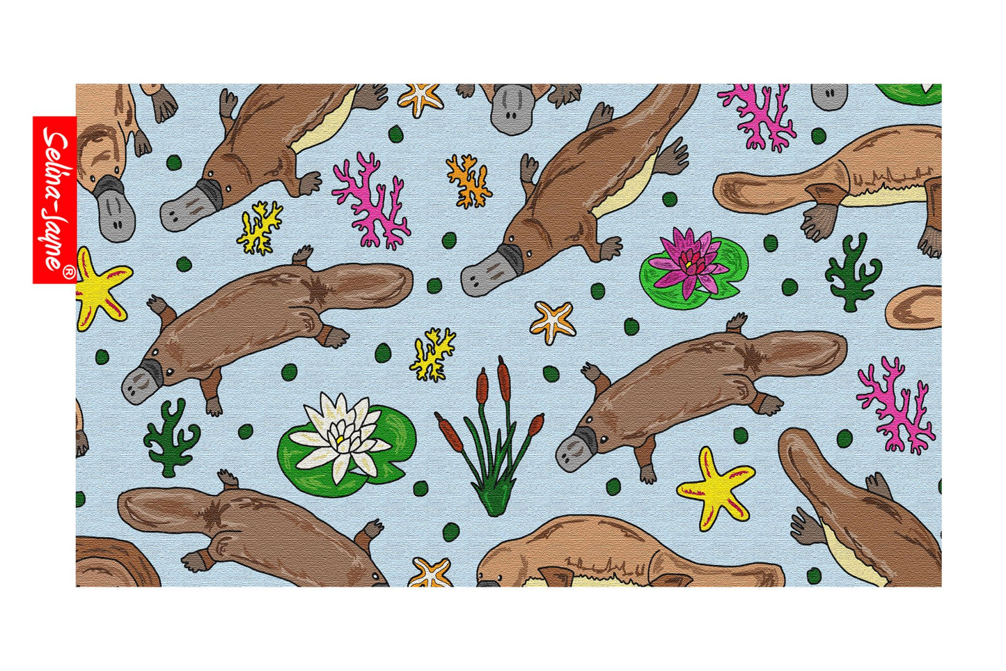 Duck Billed Platypus Pencil Case by Selina-Jayne