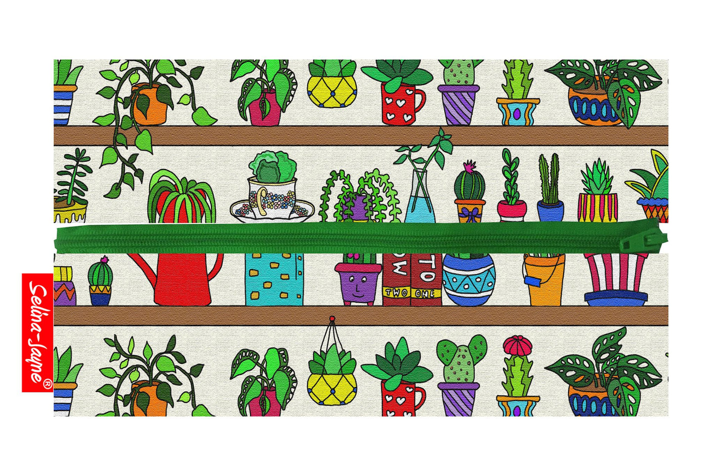 House Plants Pencil Case by Selina-Jayne