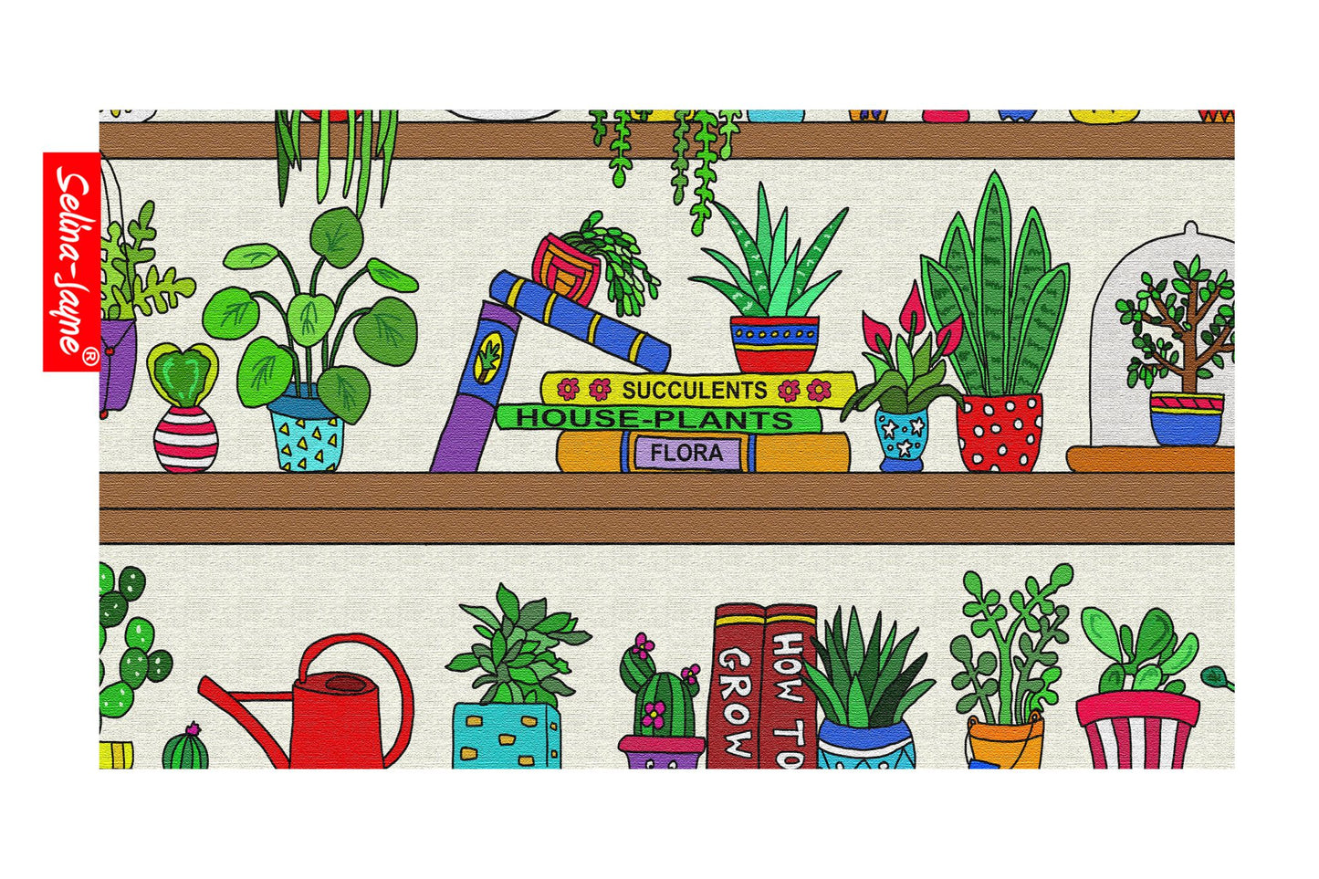 House Plants Pencil Case by Selina-Jayne
