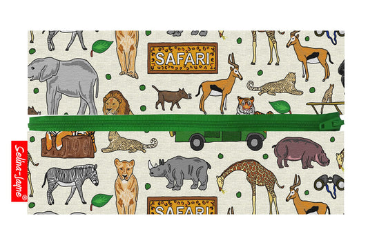 Safari Animals Pencil Case by Selina-Jayne