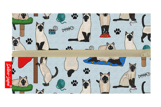 Siamese Cat Pencil Case by Selina-Jayne