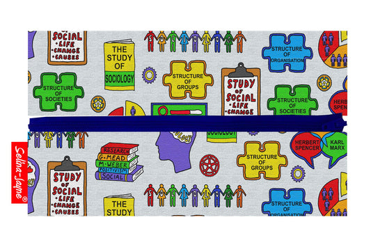 Sociology Pencil Case by Selina-Jayne