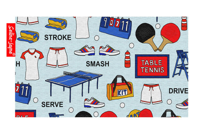 Table Tennis Pencil Case by Selina-Jayne