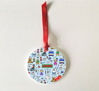 Pediatrician Hanging Decoration by Selina-Jayne