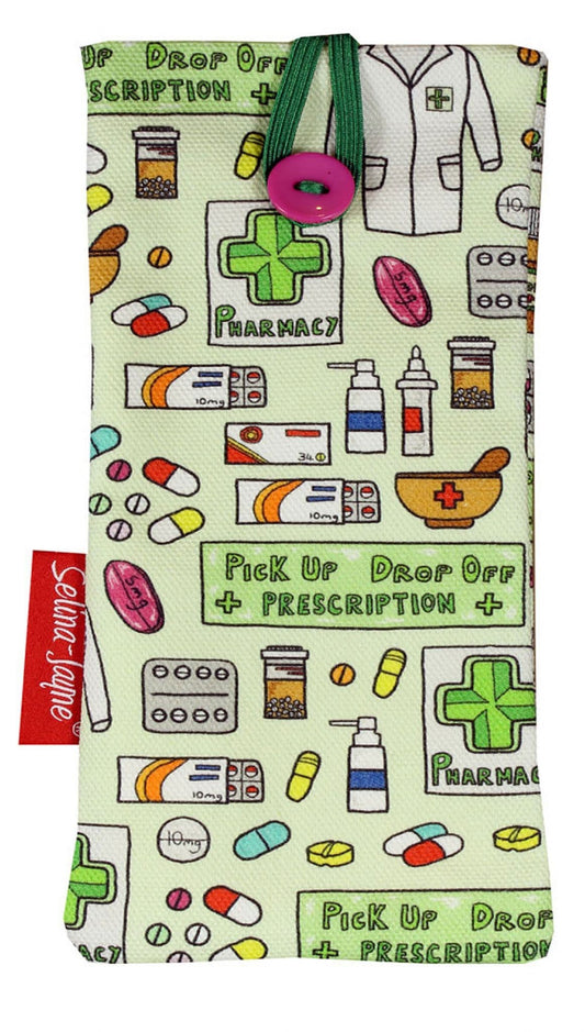 Pharmacist Soft Glasses Case by Selina-Jayne