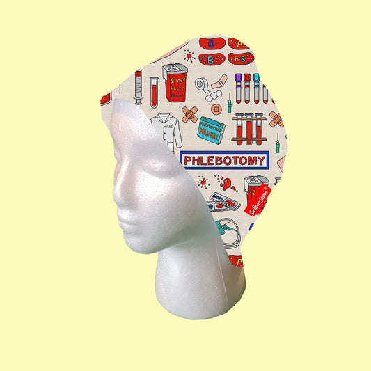 Phlebotomist Scrub Cap by Selina-Jayne