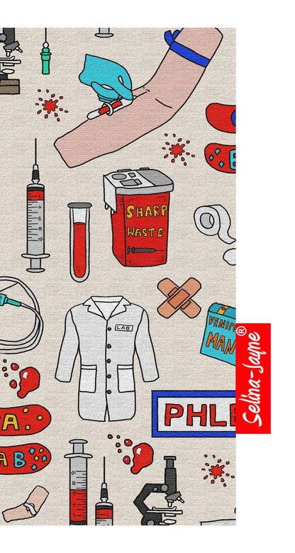 Phlebotomist Soft Glasses Case by Selina-Jayne