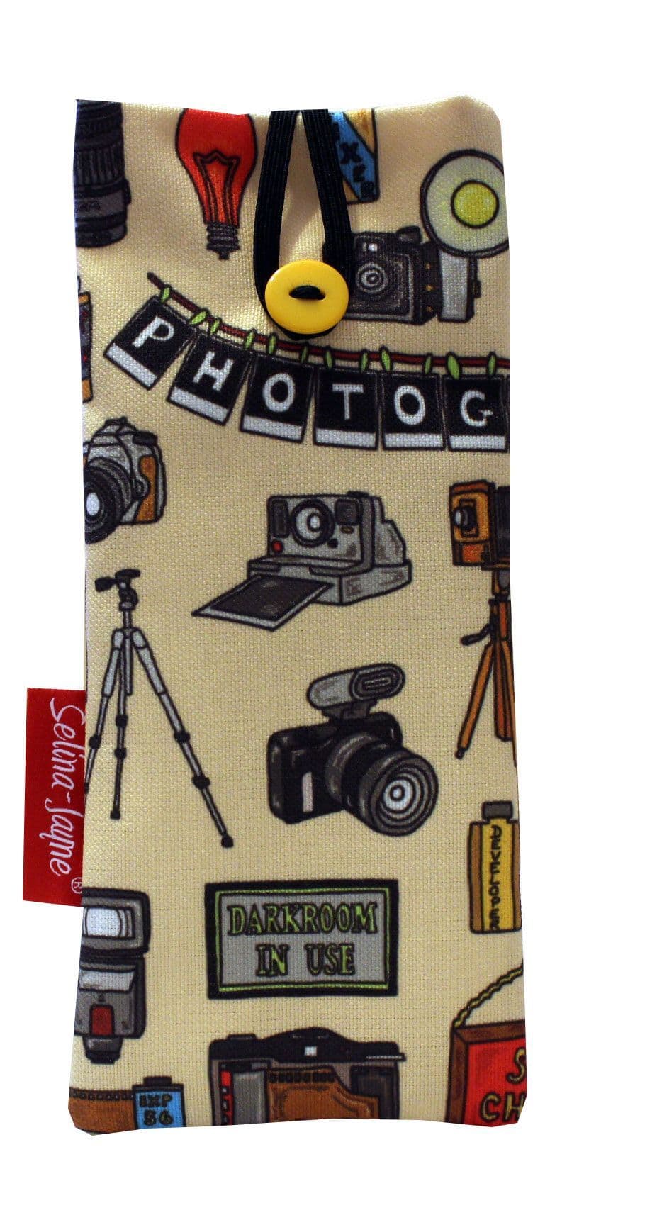Photographer Soft Fabric Glasses Case by Selina-Jayne