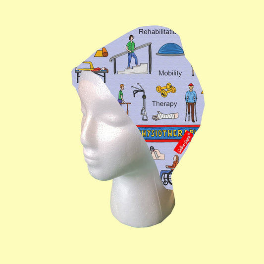 Physiotherapist Scrub Cap by Selina-Jayne
