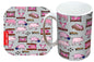 Pigs Mug and Coaster Gift Set by Selina-Jayne