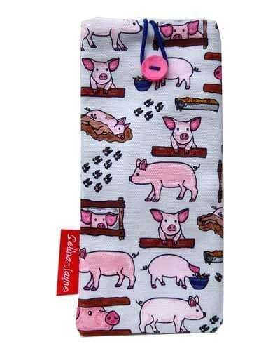 Pigs Soft Glasses Case by Selina-Jayne