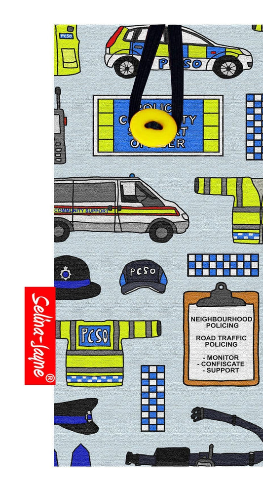 Police Community Support Officer Glasses Case Soft Fabric by Selina-Jayne