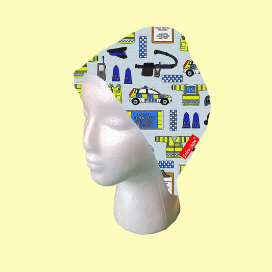 Police Community Support Officer Scrub Cap by Selina-Jayne