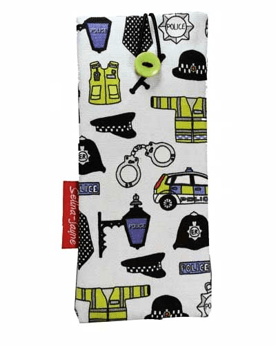 Police Soft Glasses Case by Selina-Jayne