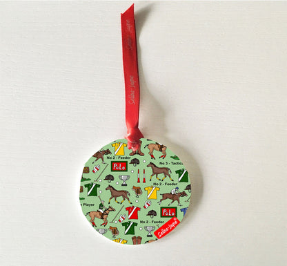 Polo Hanging Decoration by Selina-Jayne