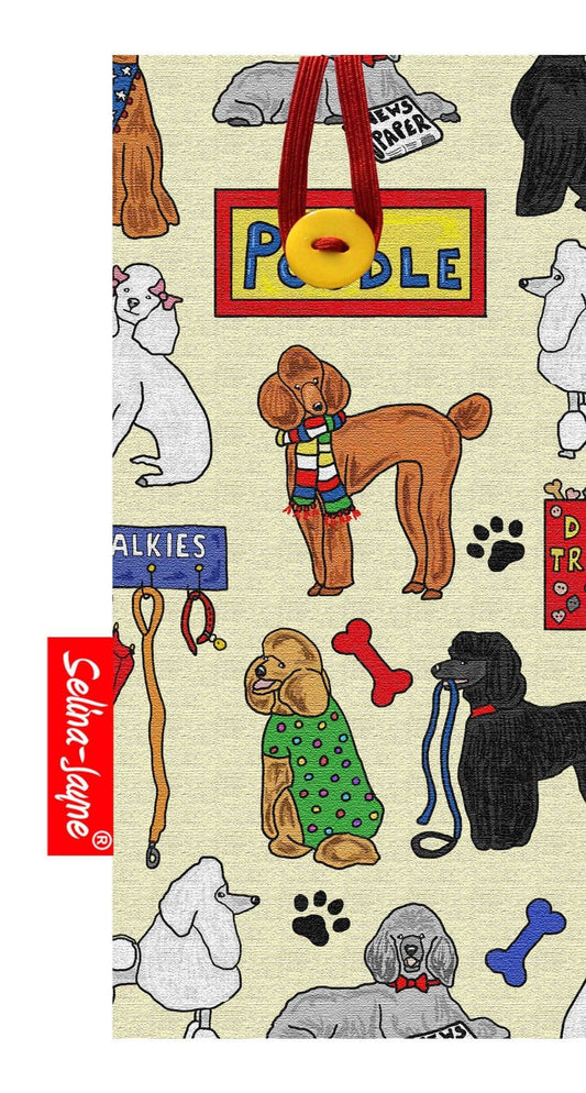 Poodle Soft Glasses Case by Selina-Jayne