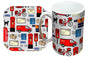 Postman Mug and Coaster Gift Set by Selina-Jayne