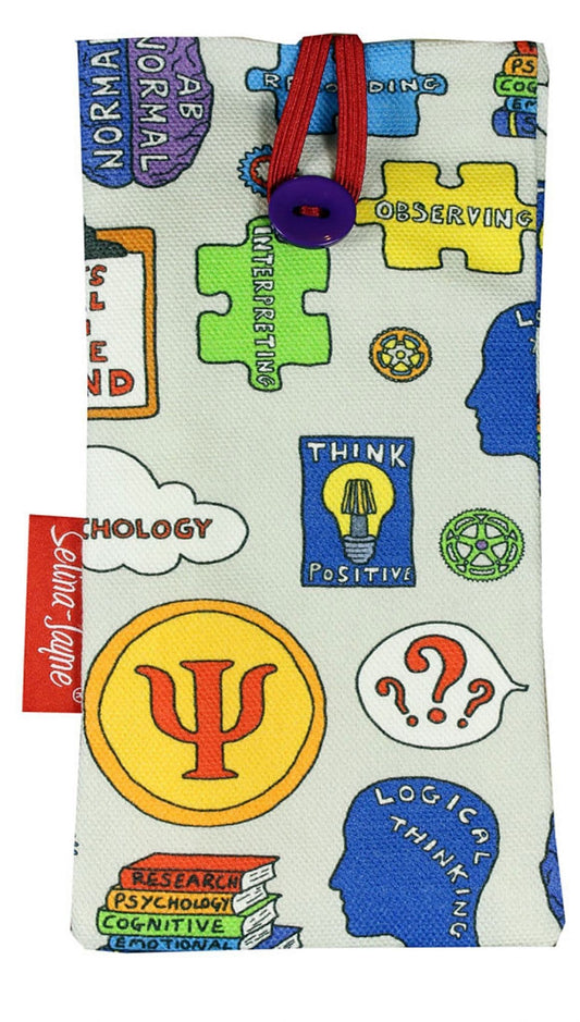 Psychologist Soft Glasses Case by Selina-Jayne