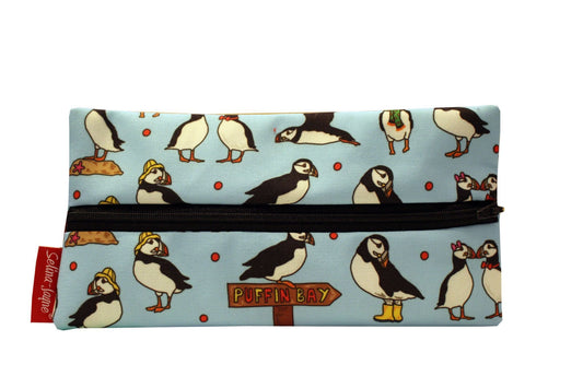 Puffins Pencil Case by Selina-Jayne