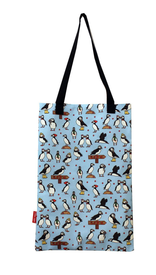 Puffins Tote Bag by Selina-Jayne