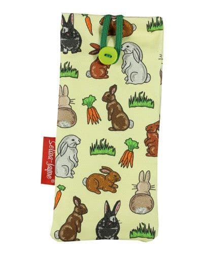 Rabbits Soft Glasses Case by Selina-Jayne