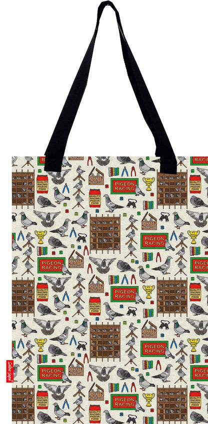 Racing Pigeons Tote Bag by Selina-Jayne