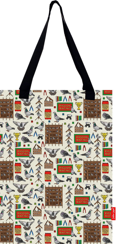 Racing Pigeons Tote Bag by Selina-Jayne