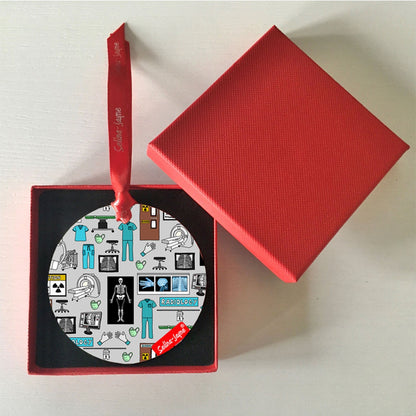 Radiologist Hanging Decoration by Selina-Jayne