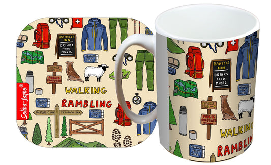 Rambler Mug and Coaster Gift Set by Selina-Jayne