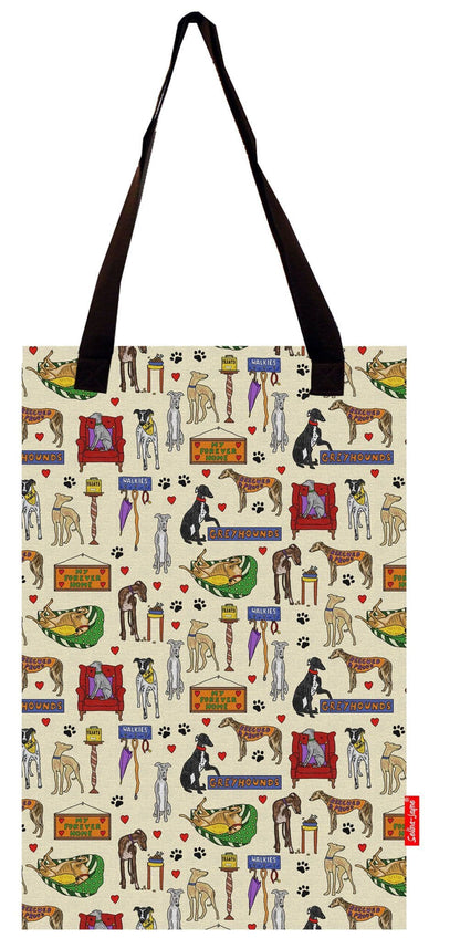 Retired Greyhound Tote Bag by Selina-Jayne