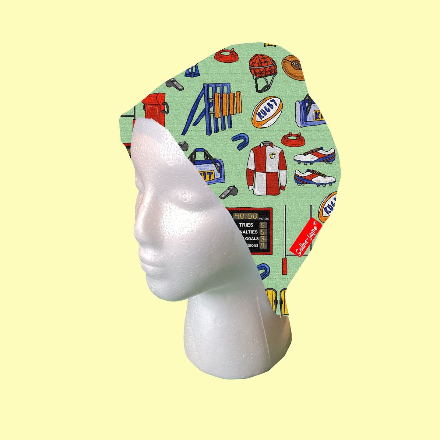Rugby Scrub Cap by Selina-Jayne