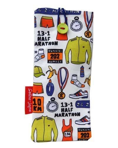 Running Soft Glasses Case by Selina-Jayne
