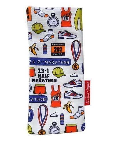 Running Soft Glasses Case by Selina-Jayne