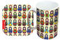 Russian Dolls Mug and Coaster Gift Set by Selina-Jayne