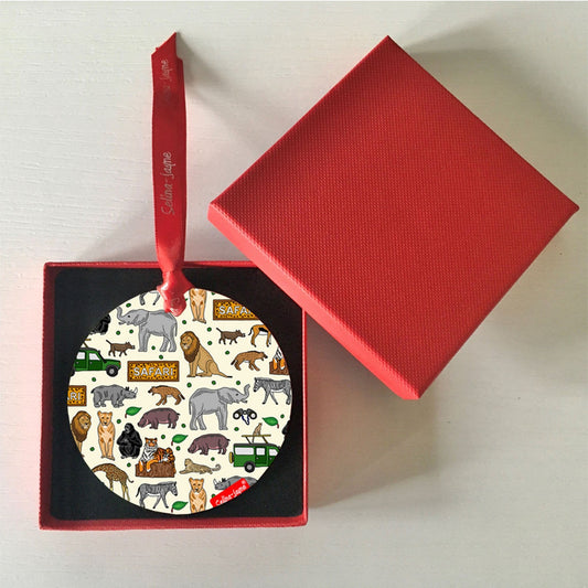 Safari Animals Hanging Decoration by Selina-Jayne