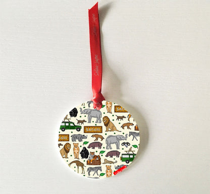 Safari Animals Hanging Decoration by Selina-Jayne