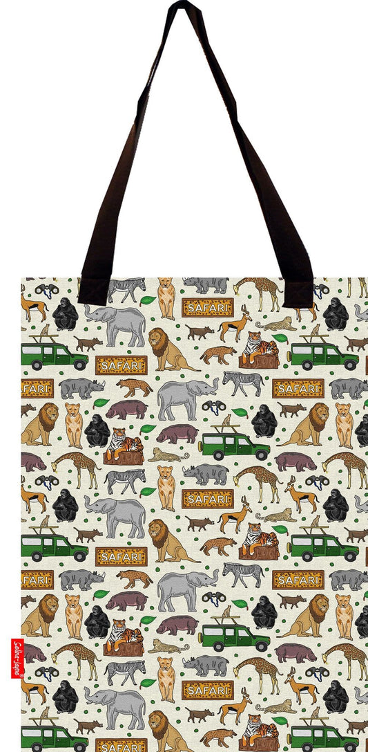 Safari Animals Tote Bag by Selina-Jayne