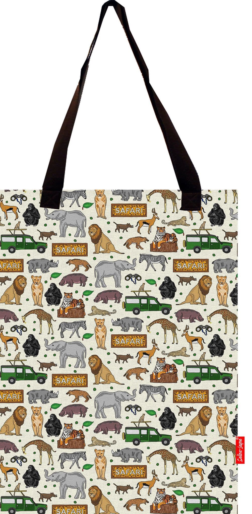 Safari Animals Tote Bag by Selina-Jayne
