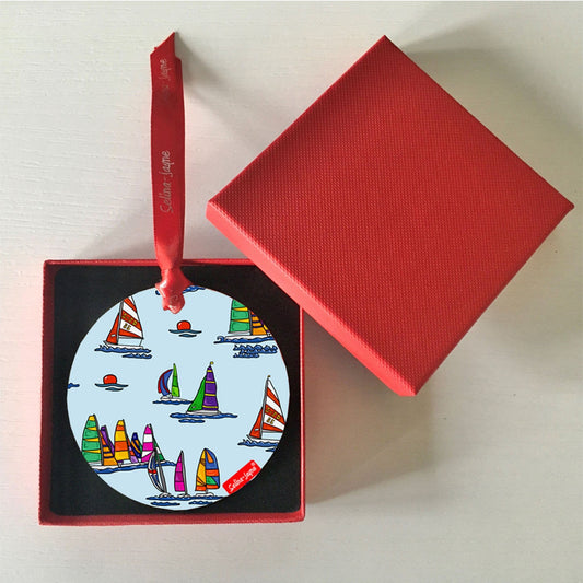 Sailing Hanging Decoration by Selina-Jayne