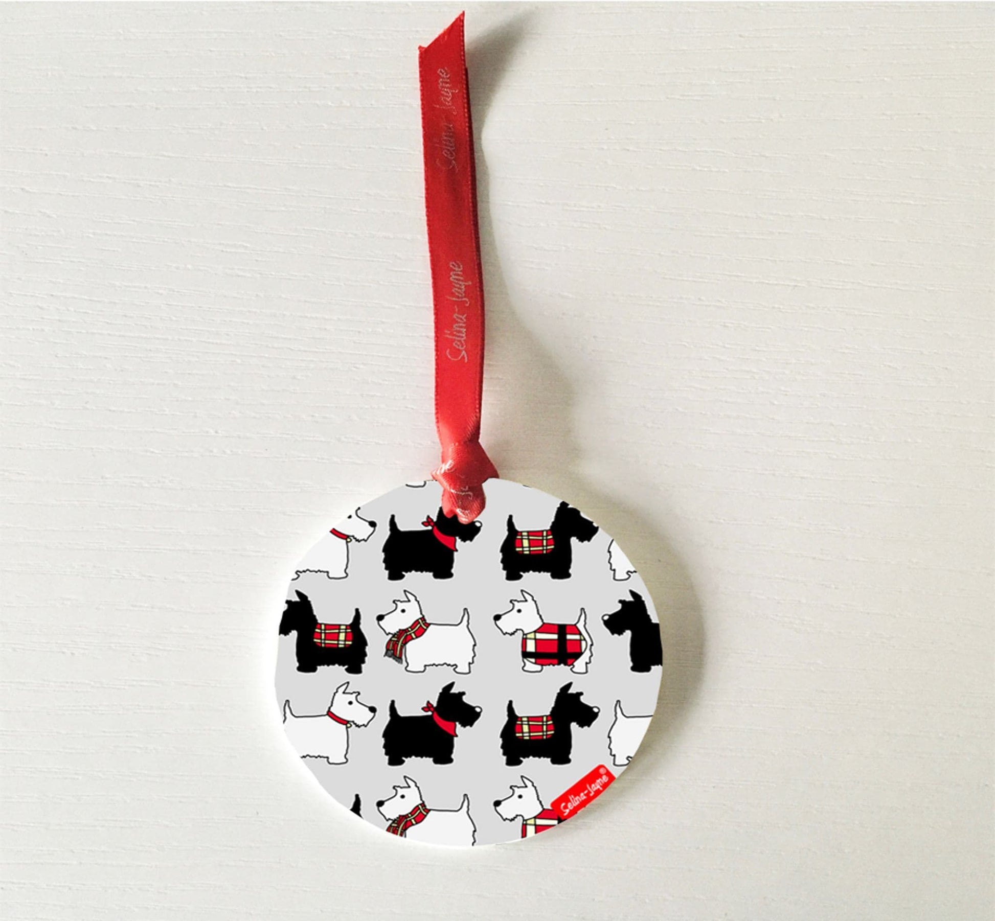 Scotty Dogs Hanging Decoration by Selina-Jayne